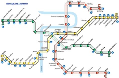 Prague Metro Map Gif 508336 Metro Map Map Prague