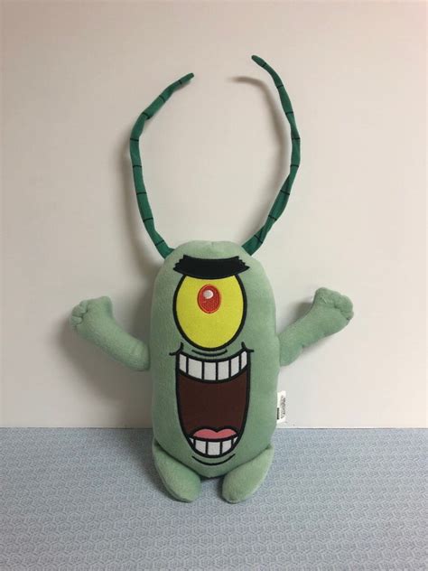 Plankton 11 Stuffed Animal Character Plush Toy Spongebob Squarepants