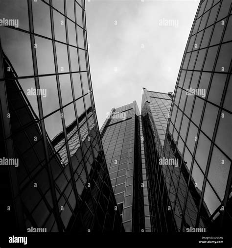 Visionary Skyscraper With Towers Full Of Windows Stock Photo Alamy