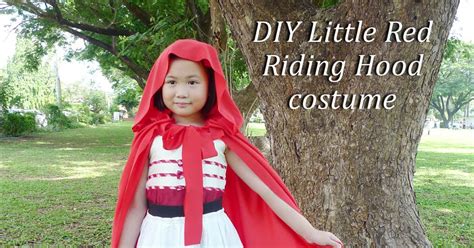 Red riding hood diy costume. MrsMommyHolic: DIY Little Red Riding Hood Costume
