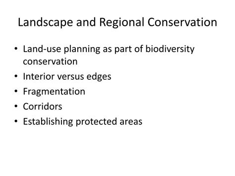 Ppt Conservation Biology And Restoration Ecology Powerpoint