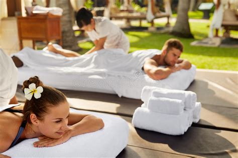 Spa For Man Happy Male Relaxing Outdoors At Day Spa Stock Image Image Of Enjoyment Healthy