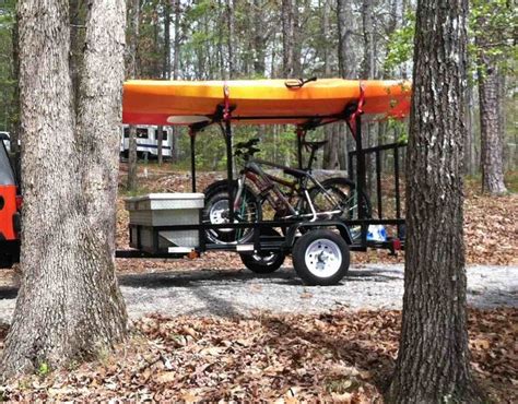 Kayak Trailers 30 Photo Ideas To Buy Or Build Your Own Kayak