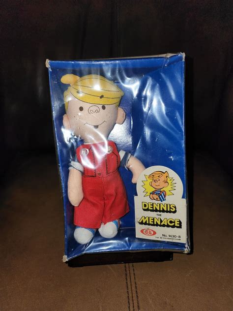 Vintage 1976 Dennis The Menace Rag Doll By Ideal New And Sealed In