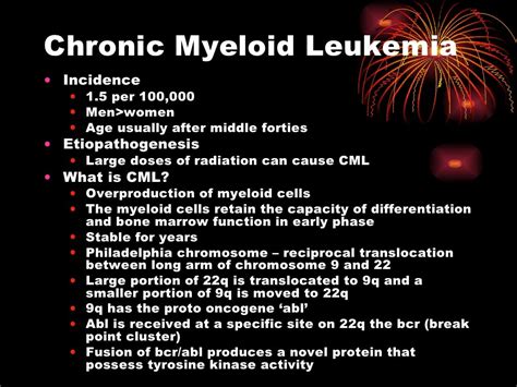 A Case Of Chronic Myeloid Leukemia