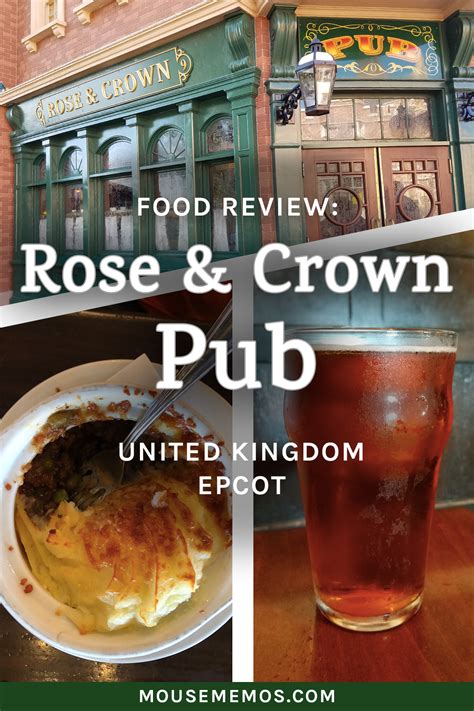 Food Review Rose Crown Pub In Epcot S United Kingdom Pavilion In The World Showcase Serves