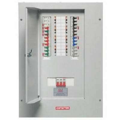 Rs 400 / pieceget latest price. Contactum 8 Way TP & N Distribution Board Complete with ...