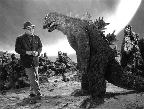 Vintage Everyday Behind The Scenes Of The First Godzilla Movie