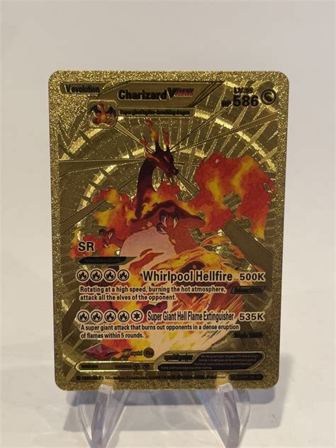 Mavin Charizard Vmax Hp Gold Foil Pokemon Card
