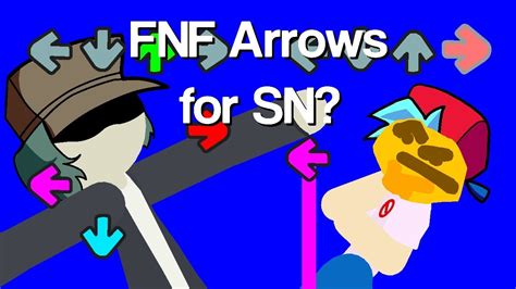 How To Do Fnf Arrows In Stick Nodes Another Tutorial With Demo Youtube