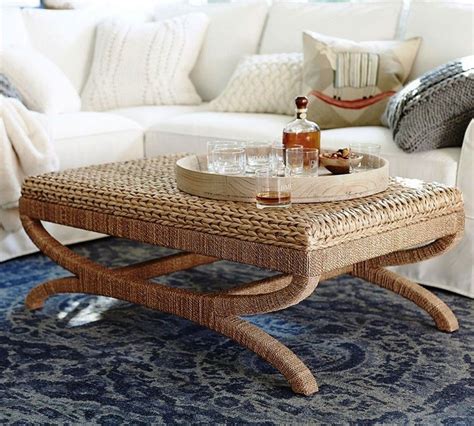 Seagrass Coffee Table With Glass Books Blogosphere Gallery Of Photos