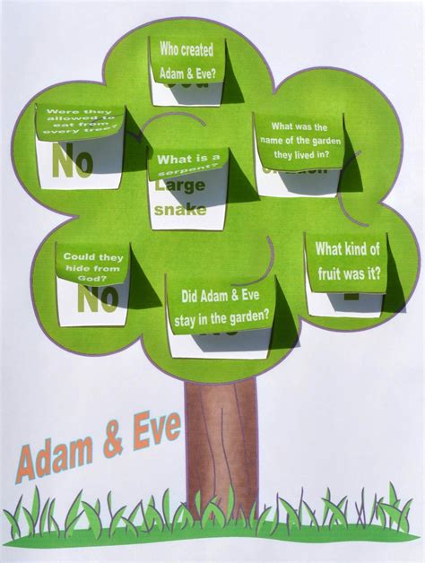 Adam And Eve Lift The Flap Activity Good Idea For Any Story Review