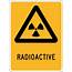 Warning Radioactive  NZ Safety Blackwoods