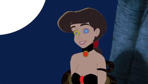 Poor shanti is held completely still by kaa's strong grip, but her eyes are still very much animated! Kaa And Melody Part 6 By Hypnotica2002 by danieltorresmen ...