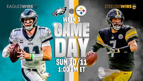 The action kicks off with saints vs vikings on thursday but all eyes will be on saturday's primetime. Steelers vs Eagles live stream: how to watch NFL Week 5 ...