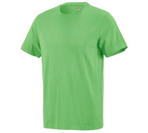 Es T Shirt Cotton Apple Green Strauss