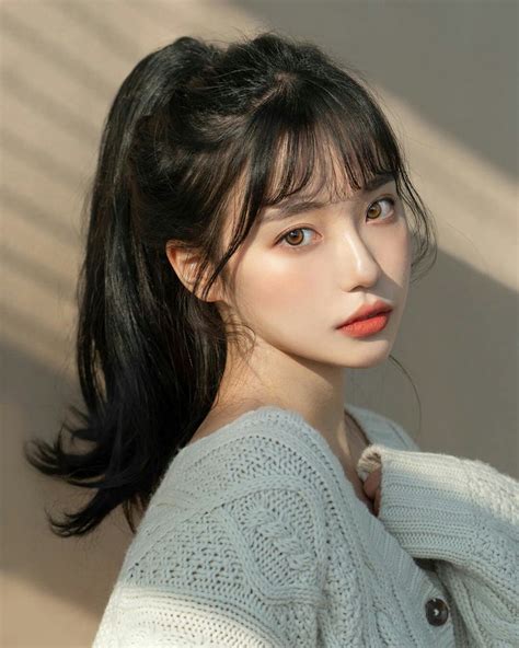 Ig Jung Y00n In 2020 Ulzzang Hair Korean Beauty Girls Beauty Girl