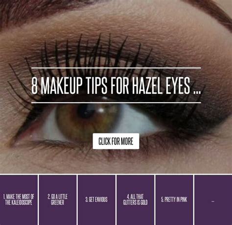 8 Makeup Tips For Hazel Eyes Hazel Eyes Makeup Tips Makeup For