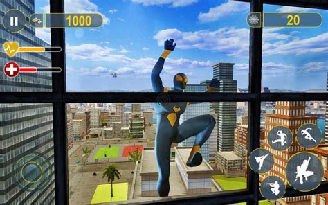 Descarga De Apk De Rope Frog Strange Ninja Hero Gangster Crime Para Android