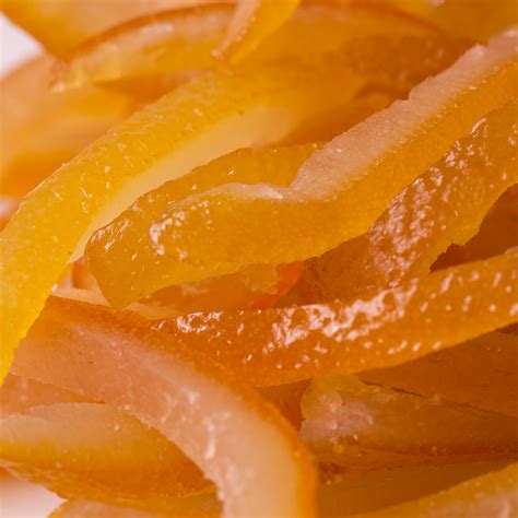 Glazed Italian Orange Peel Dried Fruits Fastachi