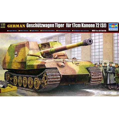 From wikipedia, the free encyclopedia. Geschutzwagen Tiger fur 17cm Kanine 72(Sf) » Mister Model
