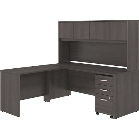 Bush Business Furniture Studio C 72w X 30d L Shaped Desk With Hutch