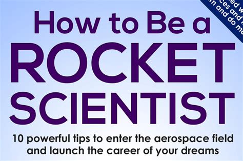 The Book How To Be A Rocket Scientist How To Be A Rocket Scientist