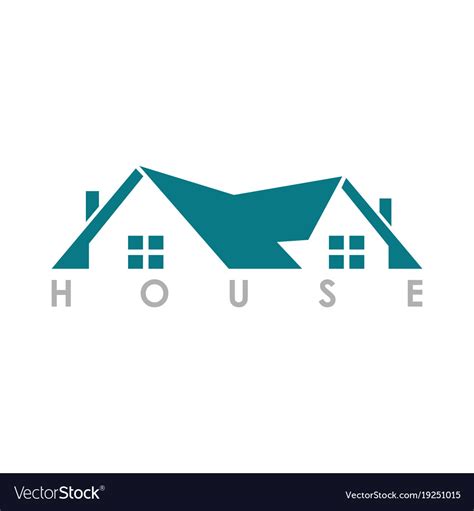 Home Roof Logo Royalty Free Vector Image Vectorstock