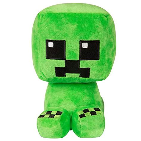 Jinx Minecraft Crafter Creeper Plush Stuffed Toy Green 875 Tall