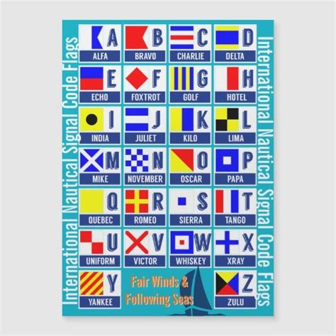 Eventually, code words were found and selected that resolved both of these issues. Nautical Flags Alphabet | Zazzle.com | Flag code, Nautical flag alphabet, Nautical flags