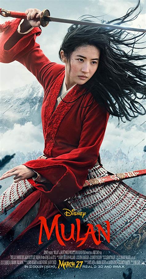Mulan 2020 Directed By Niki Caro With Yifei Liu Donnie Yen Jet Li Li Gong A Young Chinese