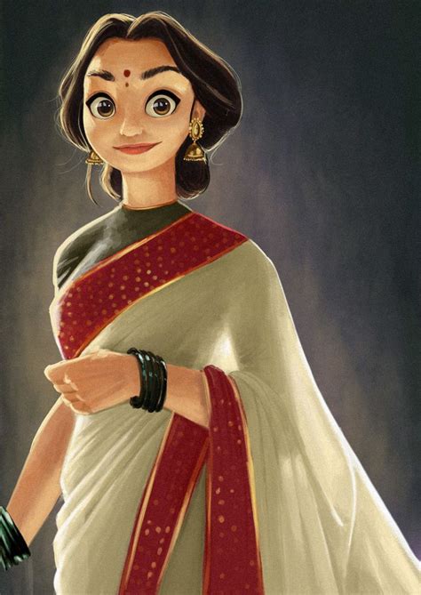 Artstation Elegant One Arjun Somasekharan Illustration Art Girl
