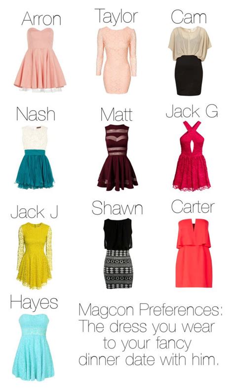 Magcon Preferences The Dress You Wear To Your Fancy Dinner Date With Him Pretty Dresses