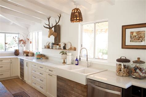 A Rustic And Refined California Ranch House Kitchen Space New Kitchen