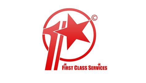 First Class Services Logo On Behance