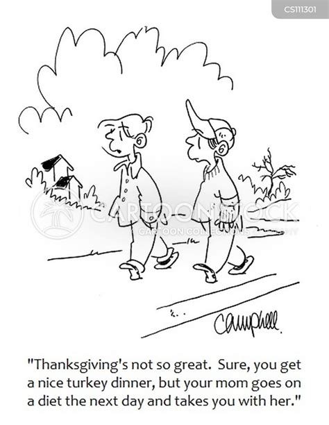 Turkey Meals Cartoons And Comics Funny Pictures From Cartoonstock