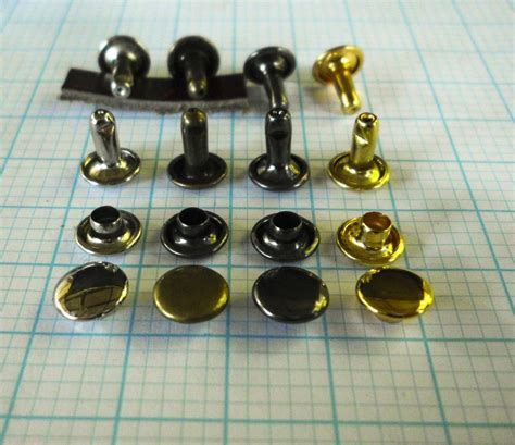 Rapid Rivet 5mm Very Small Round Double Cap Rivets With 5mm Post 4