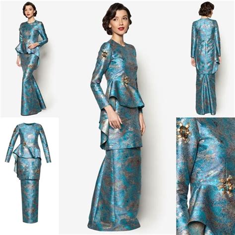 Baju kurung moden lycra sedondon medina mesra penyusuan sumber : Fesyen Baju Raya Terkini Jovian Mandagie Baju Kurung Moden ...