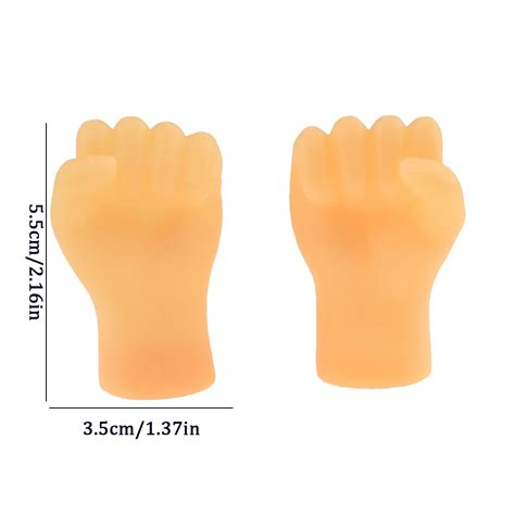 Tiny Hands Fist Bump 2 Pack Fist Style Mini Hand Puppet Tiny Hands