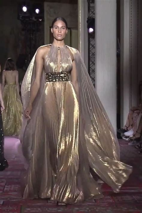 zuhair murad look 31 fall winter 2019 2020 couture collection [video] dresses maxi dress
