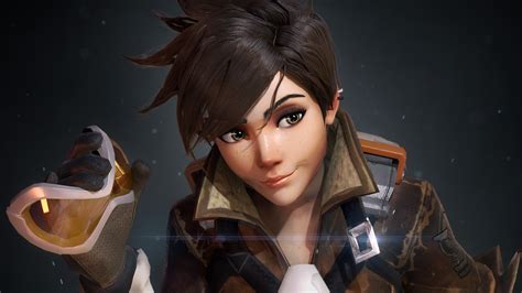 Tracer Overwatch Hd Wallpaper Background Image 1920x1080