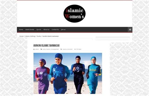 Hijab swimwear for muslim women. Islamic Burka Bathing Suit & Burkini is a type of bathing ...