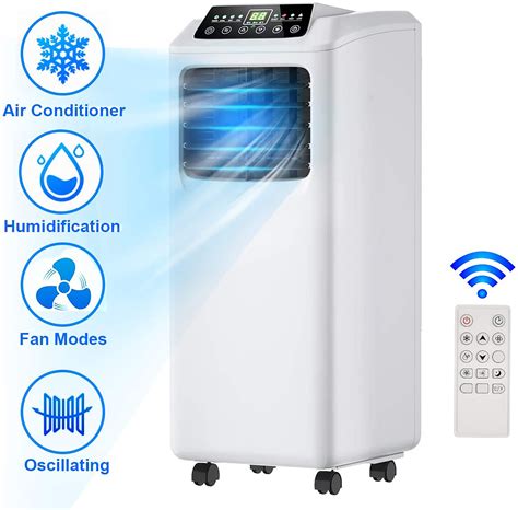 Goplus 10000 Btu Portable Air Conditioner And Dehumidifier Function
