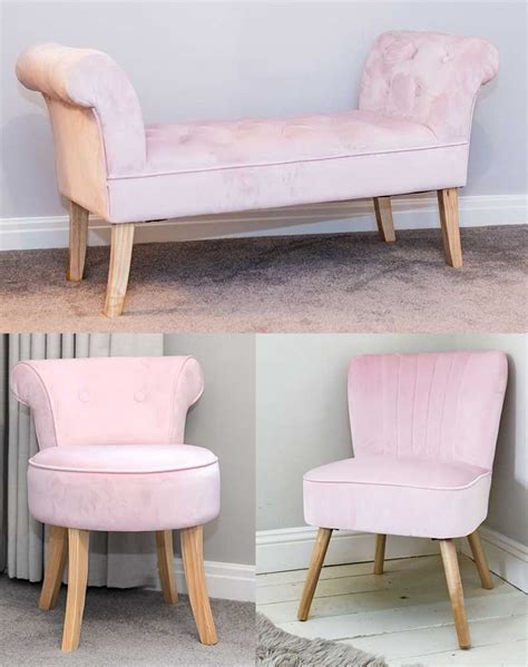 Shop items you love at overstock, with free shipping on everything* and easy returns. Luxurious Soft Pink Velvet Oyster Vanity Chair Bench ...