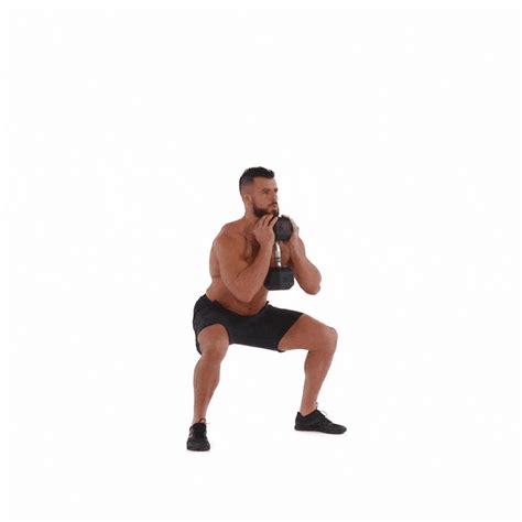 How To Do The Goblet Squat Mens Health