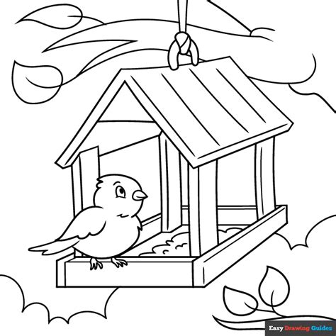 Baby Birds In Nest Coloring Pages