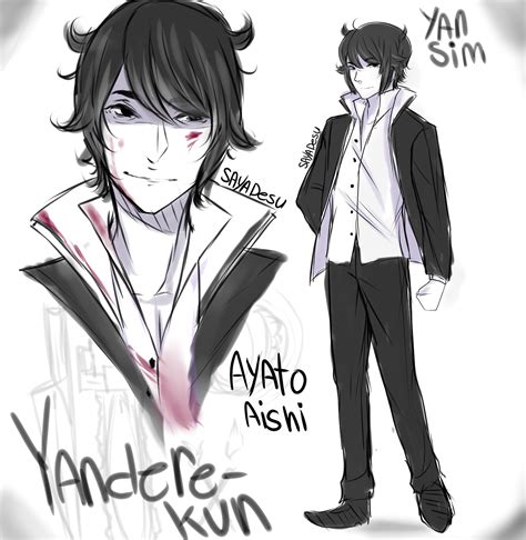 I Draw Tings — My Own Design For Yandere Kun Since The Original