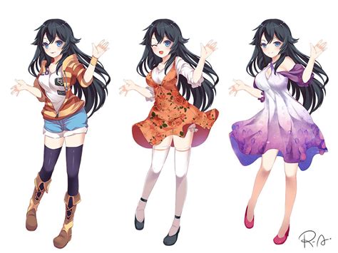 Commission 1 Fullbody Anime Style By Hanh Chu On Deviantart
