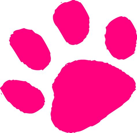 Pink Panther Paw Print Images Hd Png Png Play