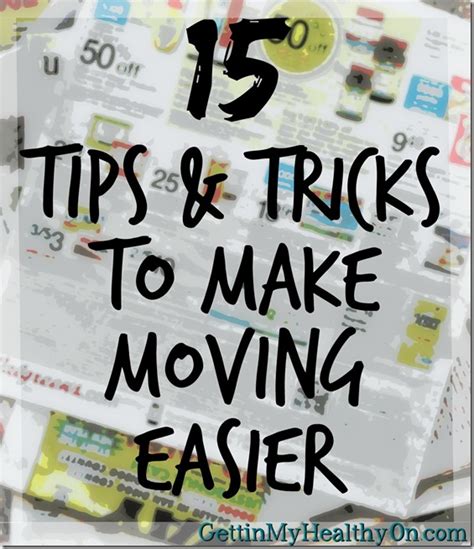 15 Tips And Tricks To Make Moving Easier